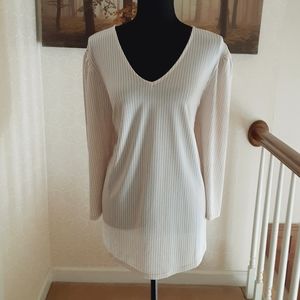 Adrianna Papell Striped Blouse